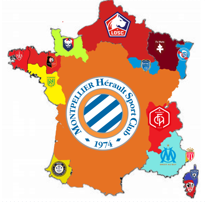 Domination totale du nord de la France par Lille